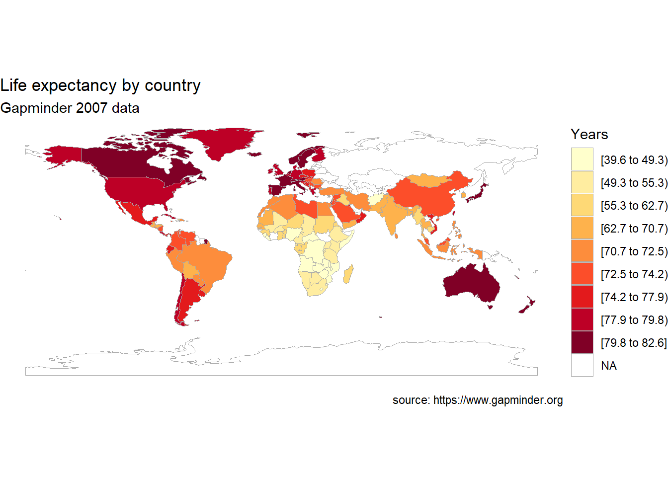 Chloropleth Map In R Data Visualization With R